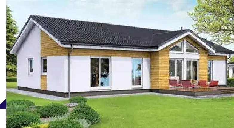 Tek katlı prefabrik konut modeli
