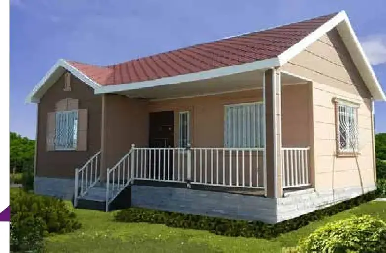 Kompakt prefabrik konut modeli