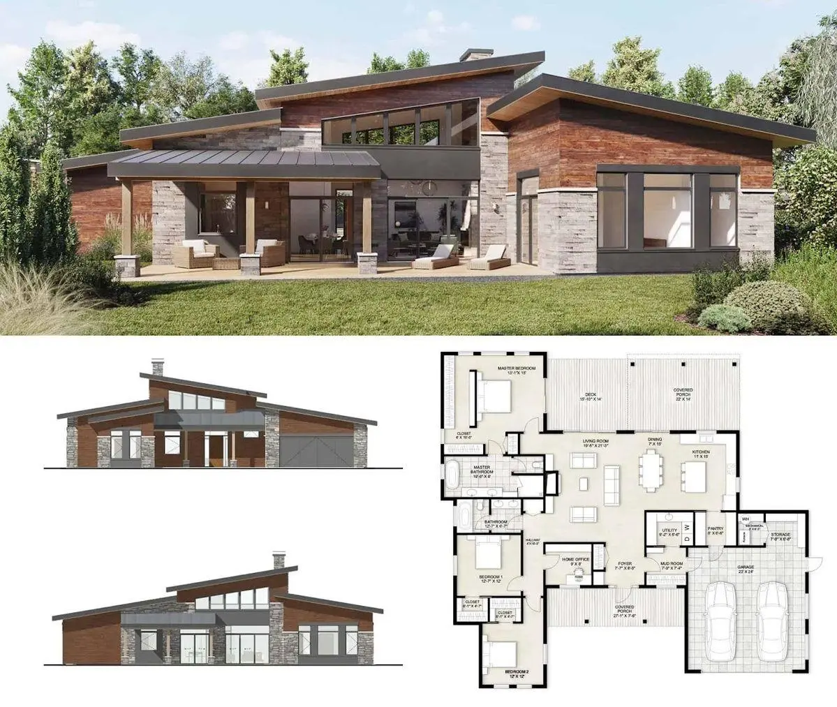 Örnek villa planı